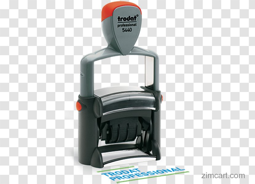 Rubber Stamp Trodat Professional 5440 Self Inking Date Printing 5430l 092399736363 0092399736363 By - Car Seat Cover - Office Stamps Transparent PNG