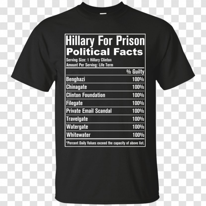 T-shirt Teezily Sleeve Sentence - Shirt - Hillary Make America Great Transparent PNG