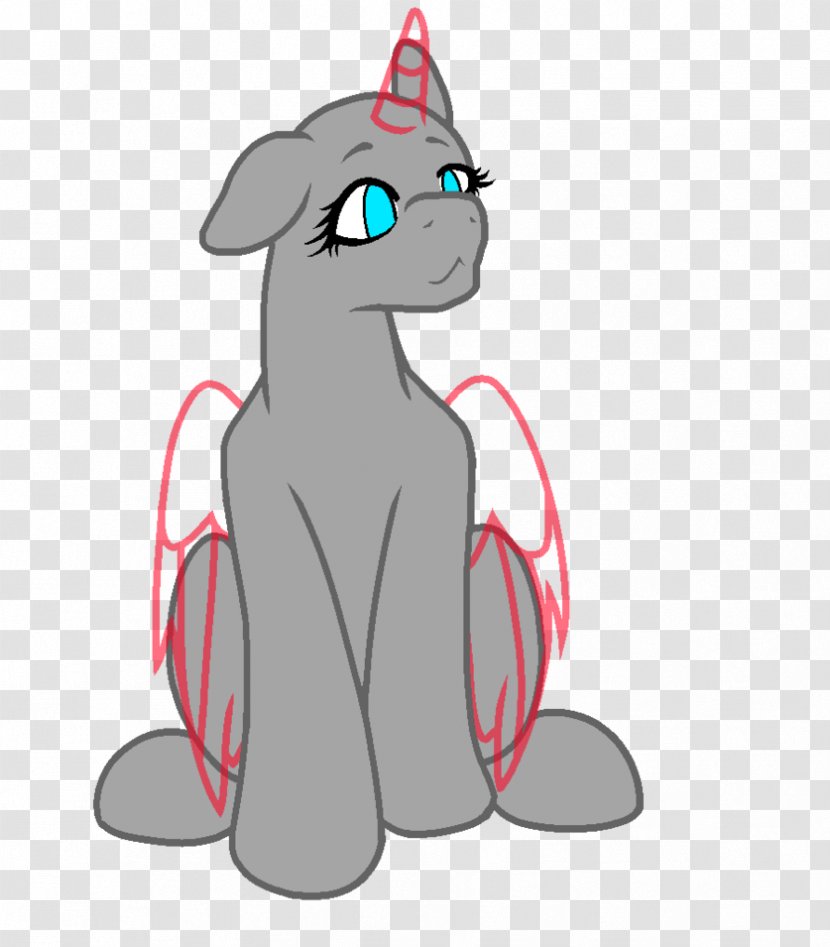 Whiskers Pony Kitten Horse Cat - Heart Transparent PNG