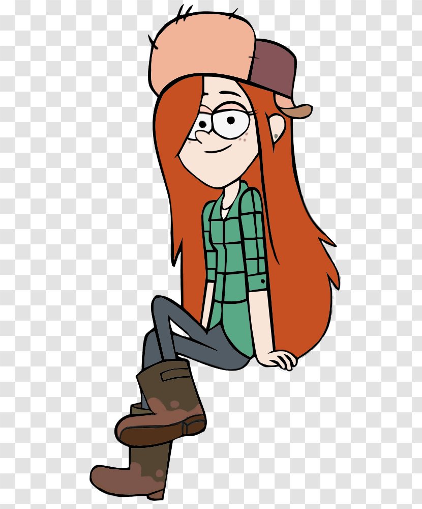 Wendy Dipper Pines Mabel Character Fan Art - Soos And The Real Girl - Disney Channel Transparent PNG