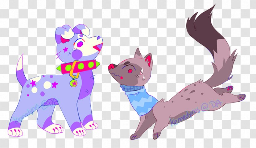Cat Dog Horse Mammal Canidae - Fictional Character Transparent PNG