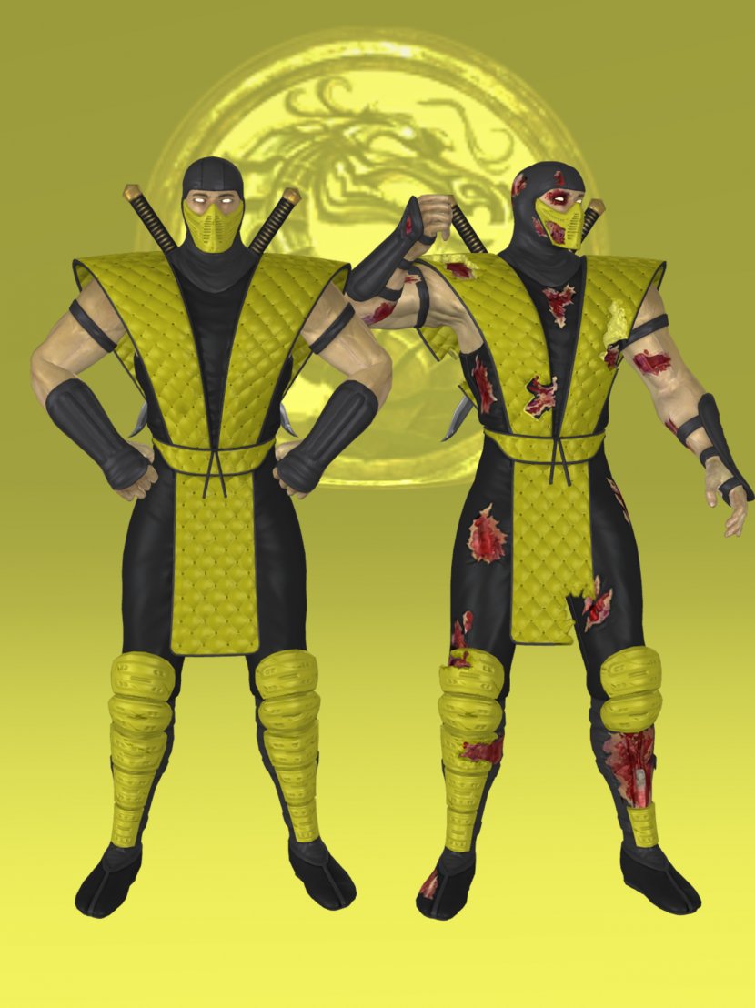 Mortal Kombat II X Scorpion Mileena - Legacy Transparent PNG