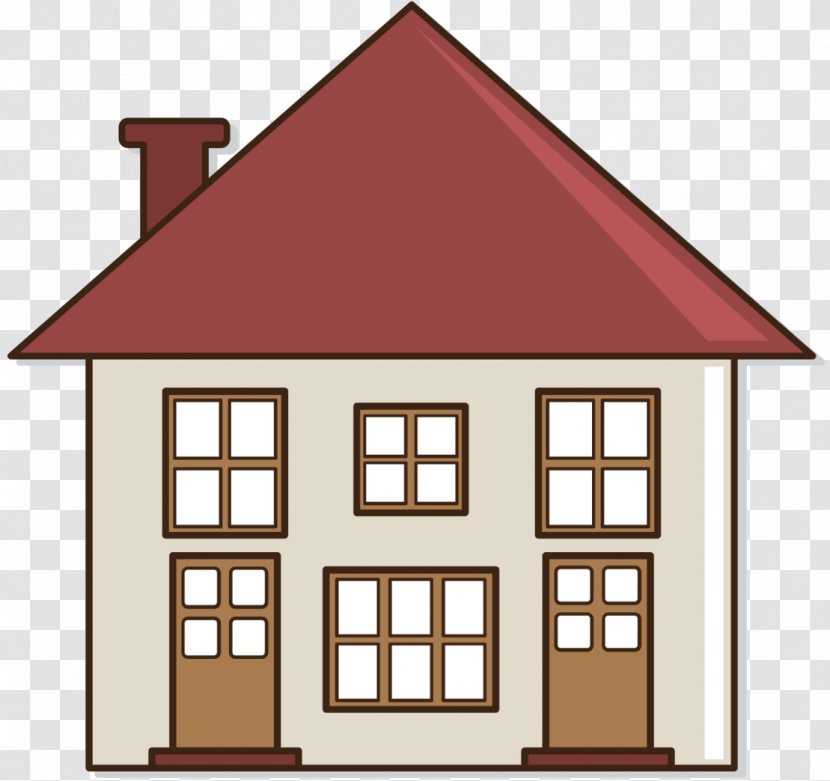 Clip Art Vector Graphics Sobrado Illustration - Roof - Dollhouse Transparent PNG