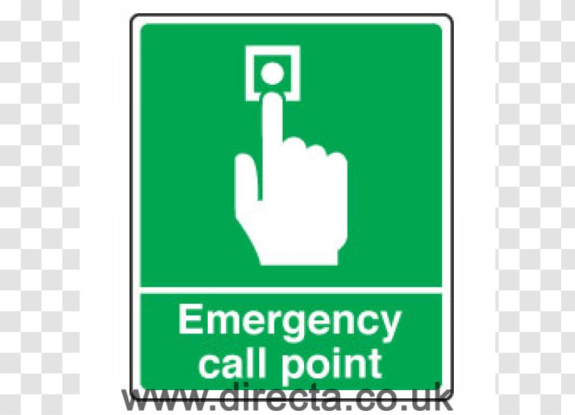Manual Fire Alarm Activation Exit Sign Emergency System - Hose - Call Transparent PNG