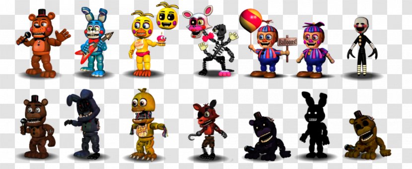 Five Nights At Freddy's 2 Game Animatronics Action & Toy Figures Figurine - Canon - Reaper Machine Transparent PNG