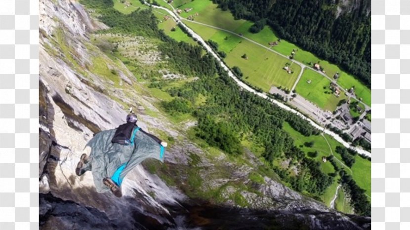 Wingsuit Flying Extreme Sport BASE Jumping Flight Freeride - Tourism Transparent PNG