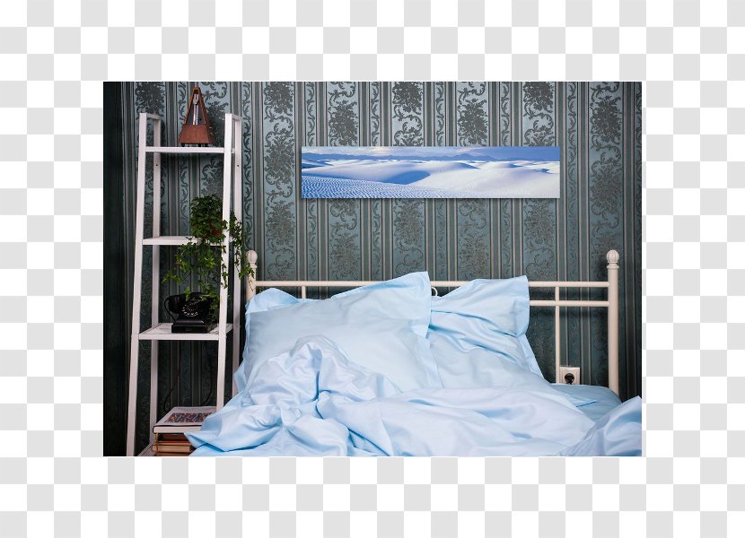 Bed Frame Sheets Interior Design Services Bedroom Light Blue - Mexiko Transparent PNG