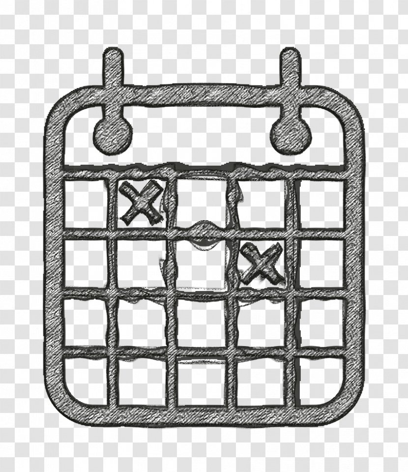 Calendar Icon Clipboard Date - Rectangle Metal Transparent PNG