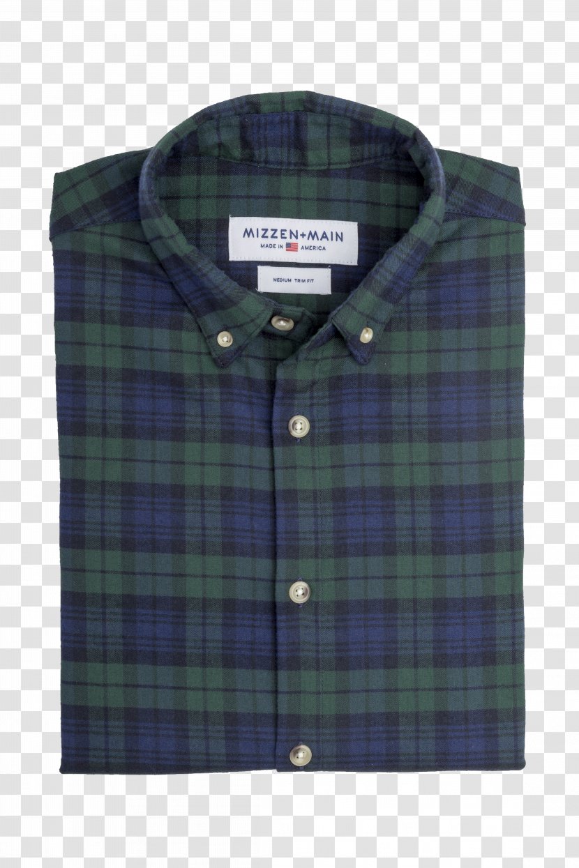 Dress Shirt T-shirt Flannel Clothing Tartan - Textile Transparent PNG