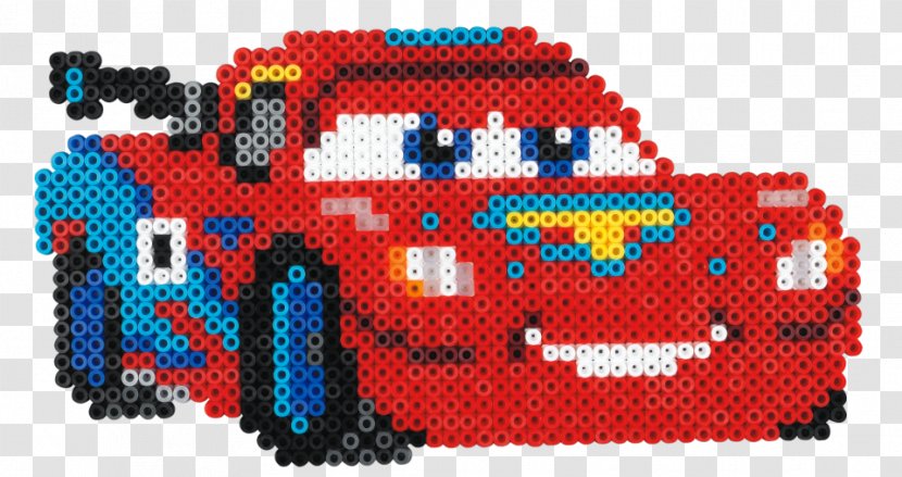Cars Bead The Walt Disney Company Mickey Mouse Mater - Red - Pyssla Transparent PNG