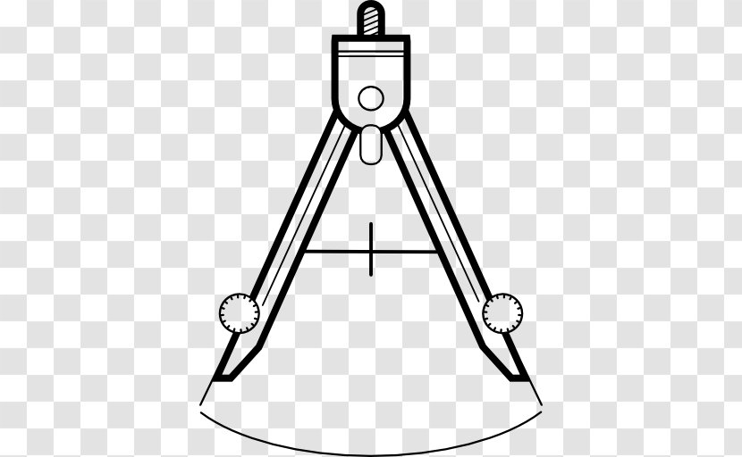 Compass Technical Drawing Line Art - Engineering Transparent PNG