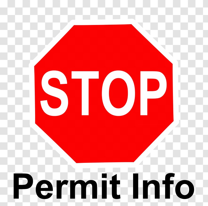 Stop Sign Traffic Manual On Uniform Control Devices Warning - Text - Permit Transparent PNG