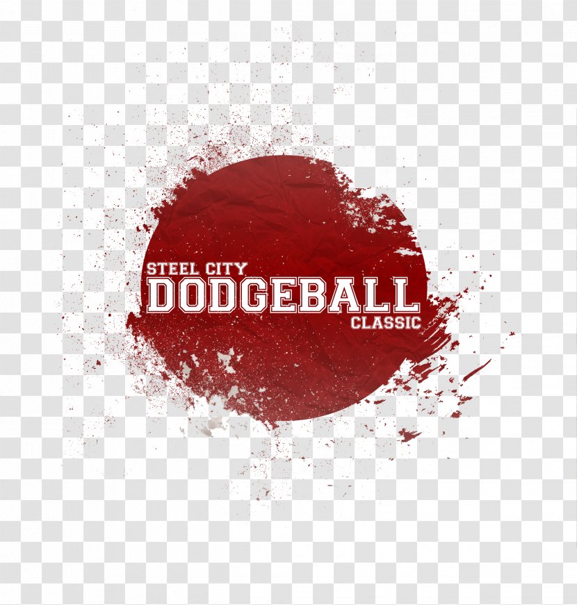 Dodgeball Game YouTube Logo - Red Transparent PNG