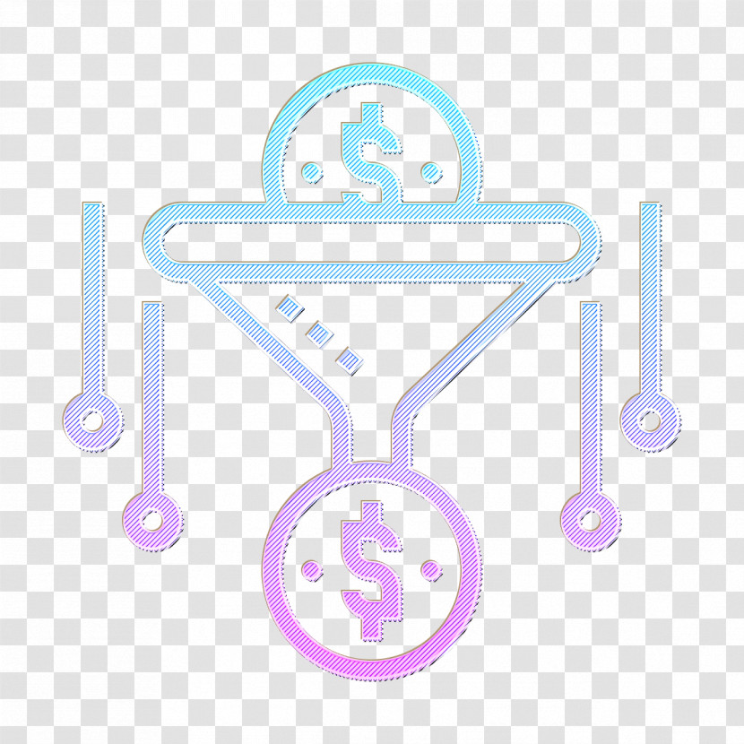 Investment Icon Funnel Icon Filter Icon Transparent PNG