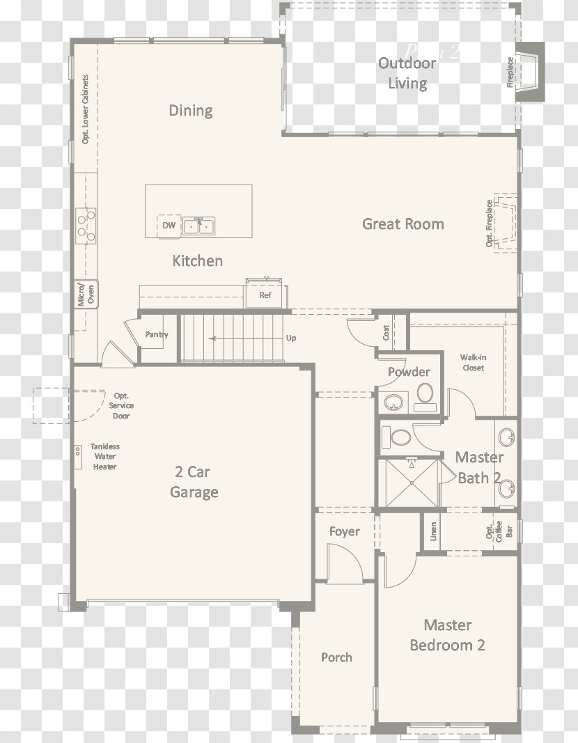 Floor Plan Forney House - Elevation Transparent PNG