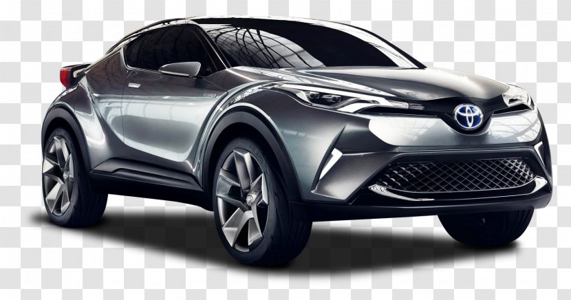 2018 Toyota C-HR Car Auto Show RAV4 - Avensis - C HR Grey Transparent PNG