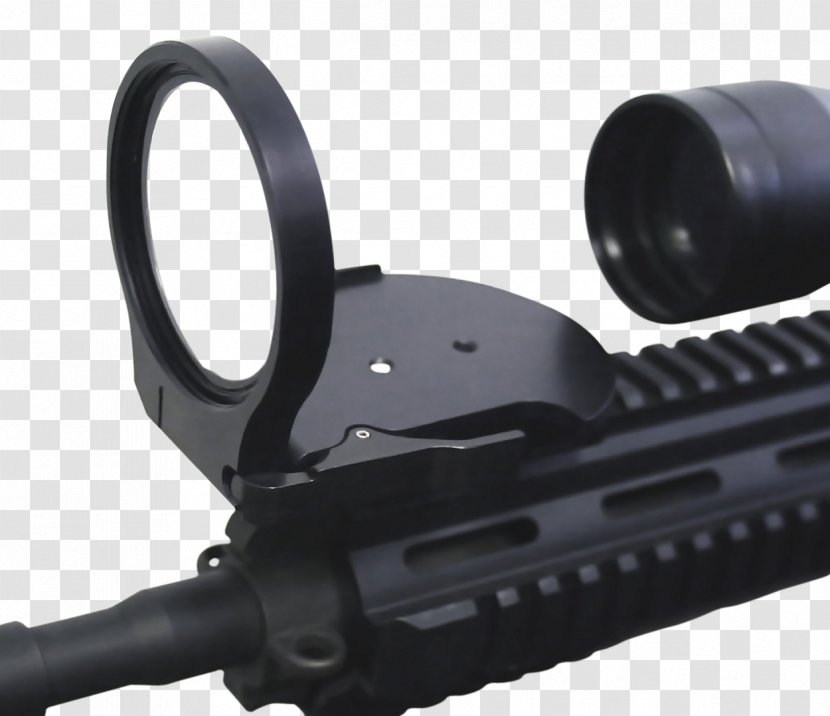 Telescopic Sight Weaver Rail Mount Laser Firearm - Gun - Adams Transparent PNG