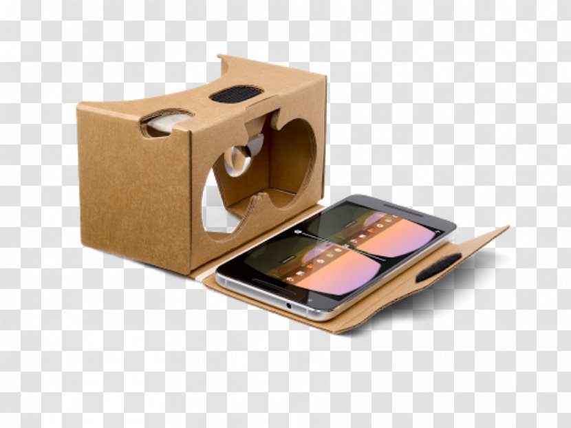 Google Cardboard Virtual Reality Headset Mobile Phones - Smartphone Transparent PNG
