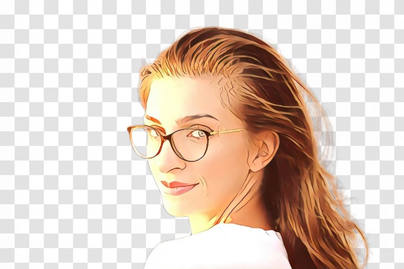 Glasses Eyebrow - Hair Transparent PNG