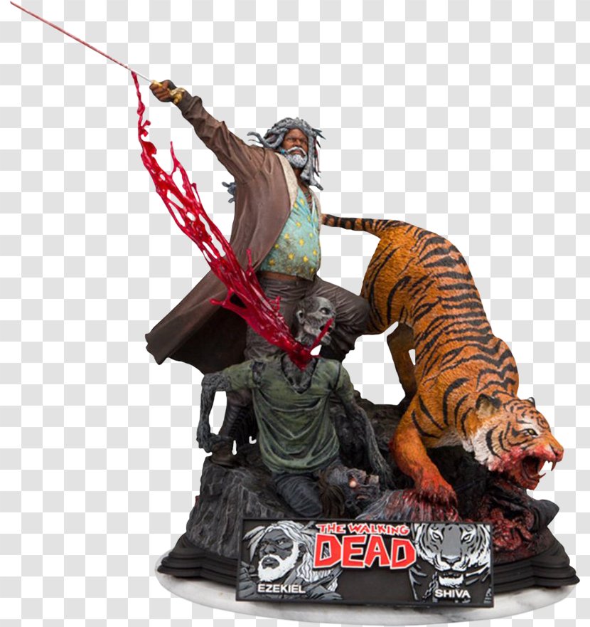 Ezekiel Rick Grimes The Walking Dead Daryl Dixon Statue - Mythical Creature - Book Of Transparent PNG