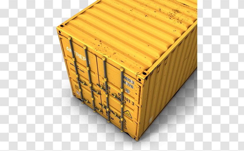 Intermodal Container Transport Logistics - Flat Rack Transparent PNG