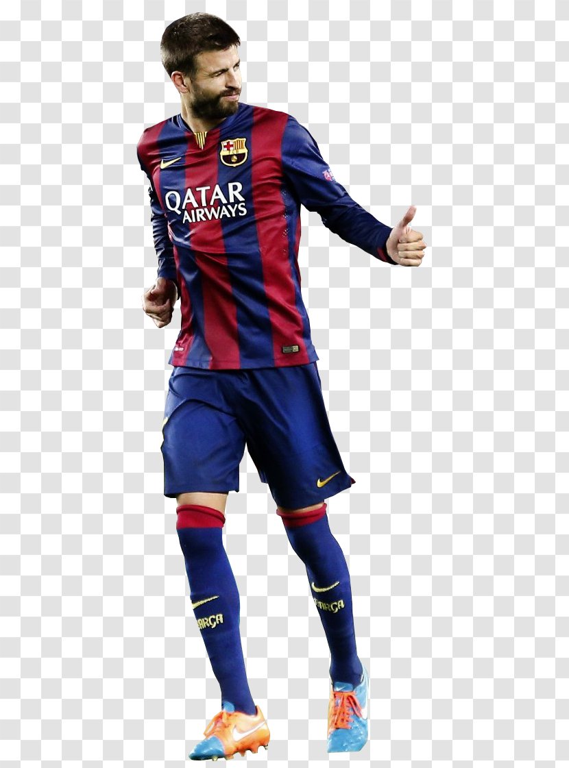 Gerard Piqué Football Player Jersey Sports - Uniform - Isco Ramos Spain Transparent PNG