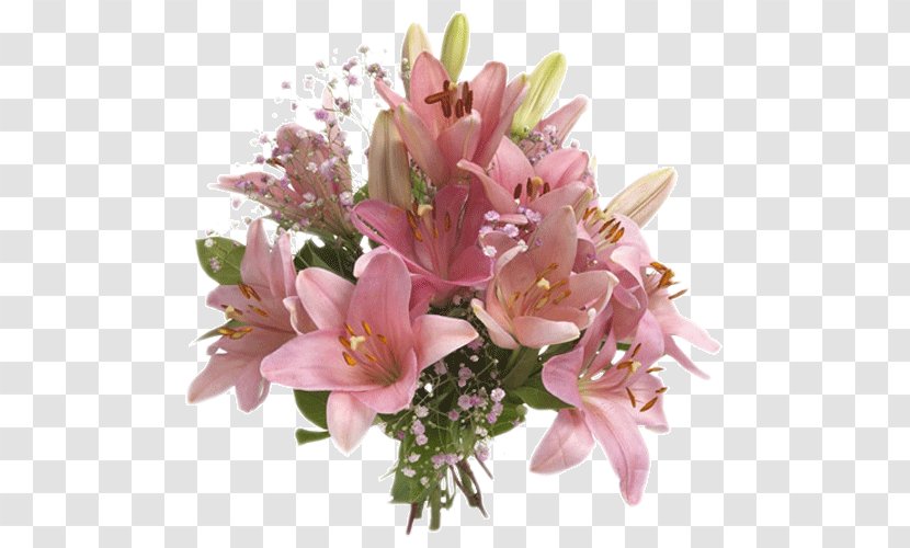 Floral Design Flower Bouquet Cut Flowers Rose - Pink - Flores Blancas Transparent PNG