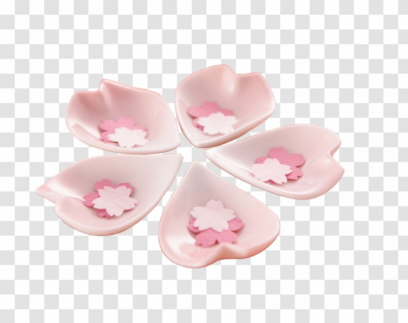 Japanese Cherry Blossom Wallpaper - Petal Tray Handwashing Soap Flakes Transparent PNG