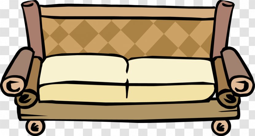 Club Penguin Couch Table Furniture Clip Art - Outdoor - Images Transparent PNG