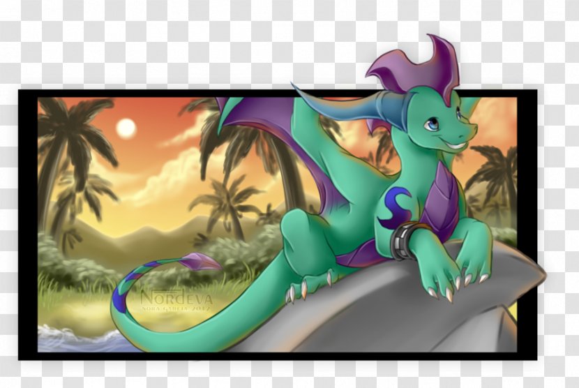 Dragon Cartoon Organism - Fictional Character Transparent PNG