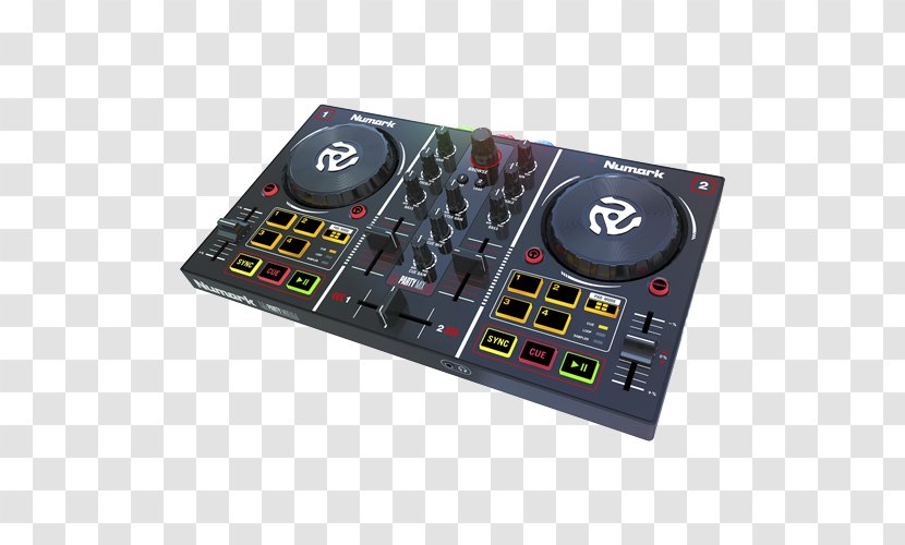 DJ Controller Disc Jockey Pioneer Mix VirtualDJ - Numark Dj2go 2 - Vestax Transparent PNG