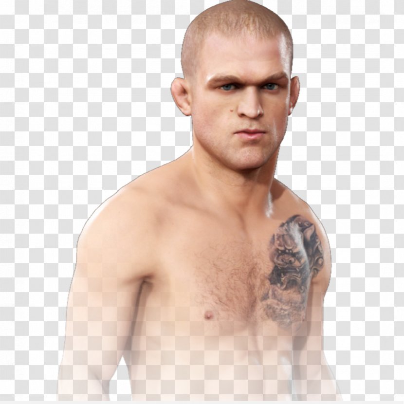 EA Sports UFC 3 Light Fighter Facial Hair Barechestedness - Heart - Donald Cerrone Transparent PNG