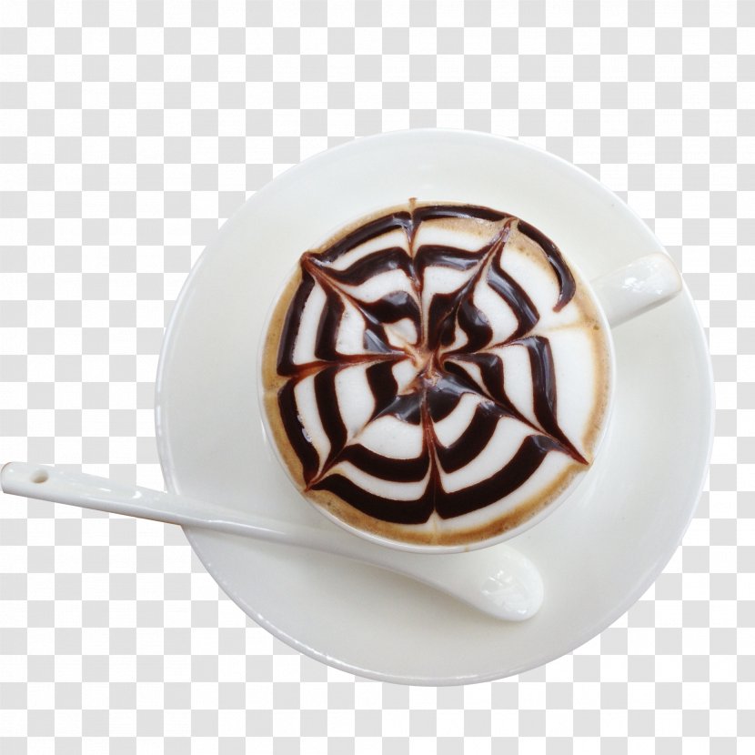 Coffee Cappuccino Latte Espresso Caffxe8 Mocha - Cup - Creative Transparent PNG