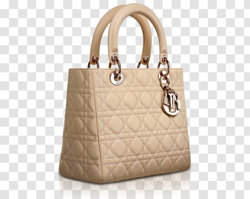Tote Bag Christian Dior SE Lady Handbag - Brown Transparent PNG