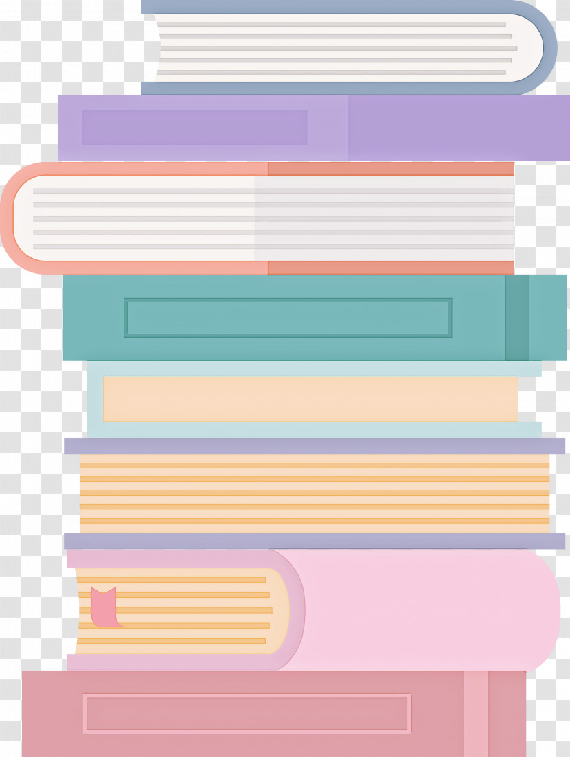 Stack Of Books Books Transparent PNG