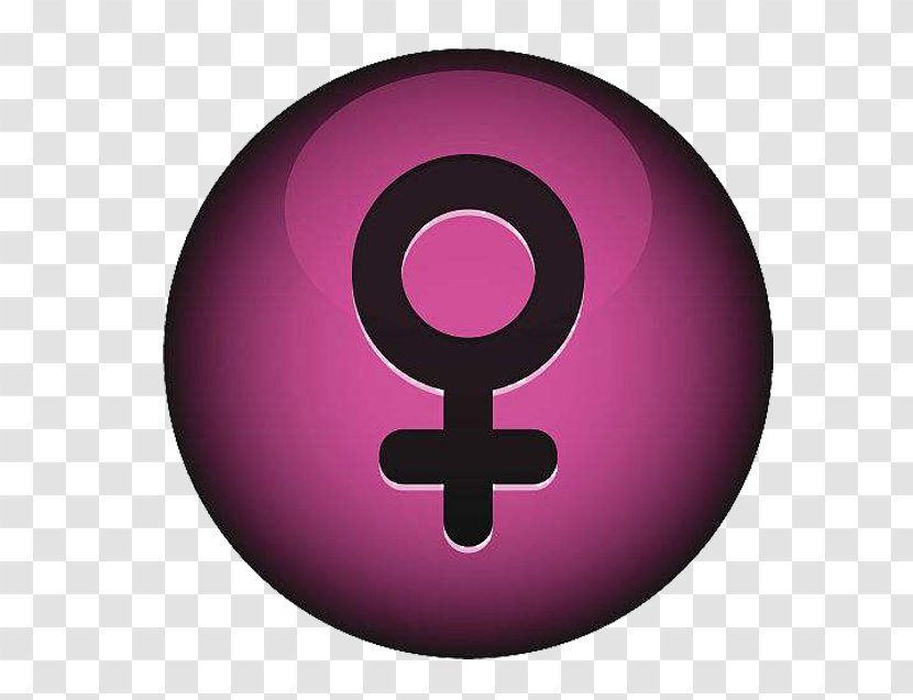 Symbol Woman Cancer Icon - Feminine Transparent PNG