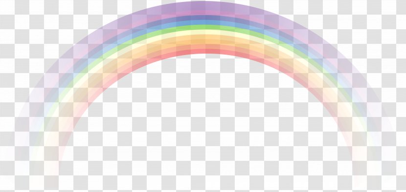 Rainbow Sky Circle Transparent PNG
