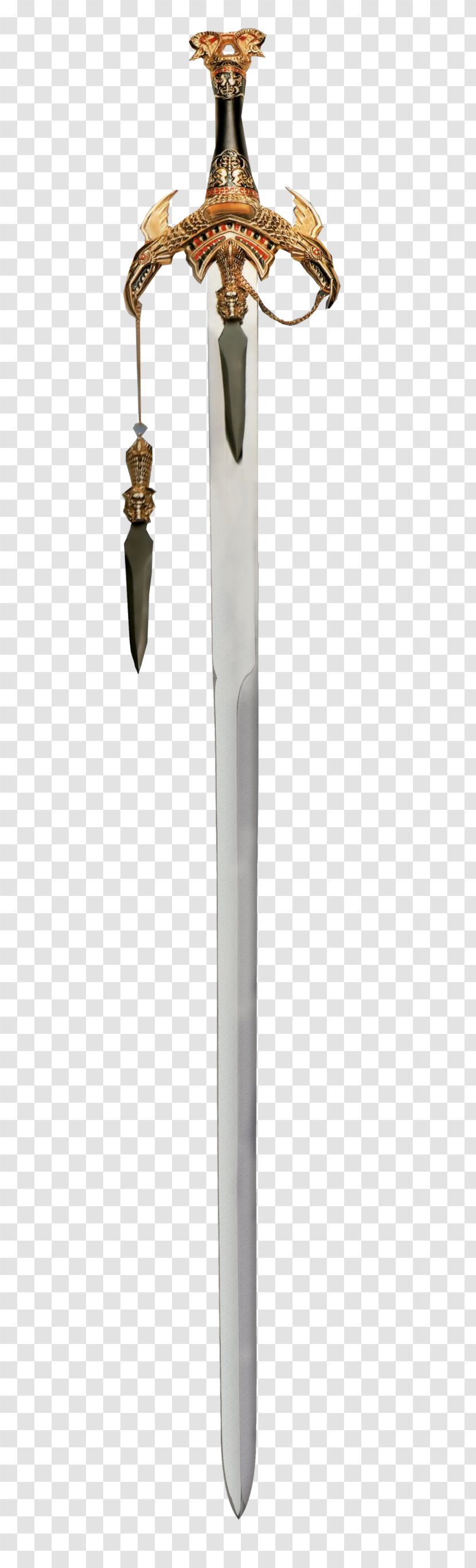 Sword Weapon Clip Art Dagger - Equipment Transparent Transparent PNG