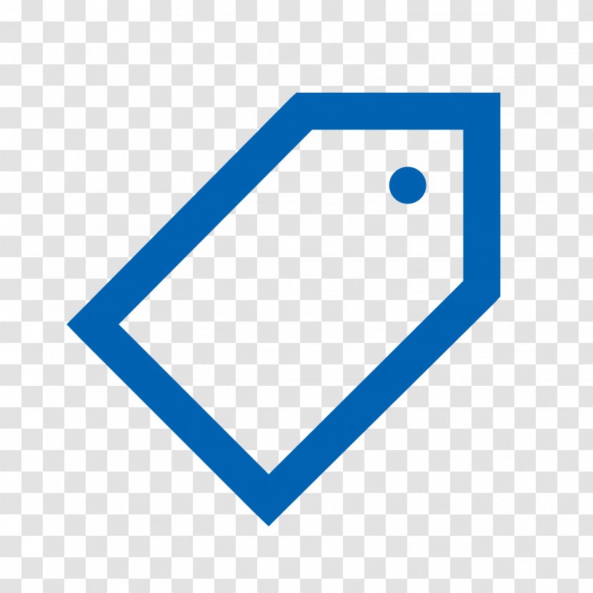 Organization Rectangle Area - Blue - PRICE TAG Transparent PNG