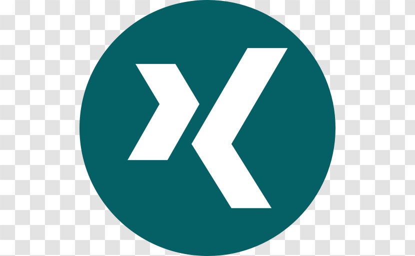XING Logo Social Network Business - Trademark Transparent PNG