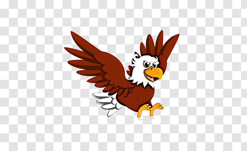 Bird Cartoon Rooster Chicken Wing Transparent PNG