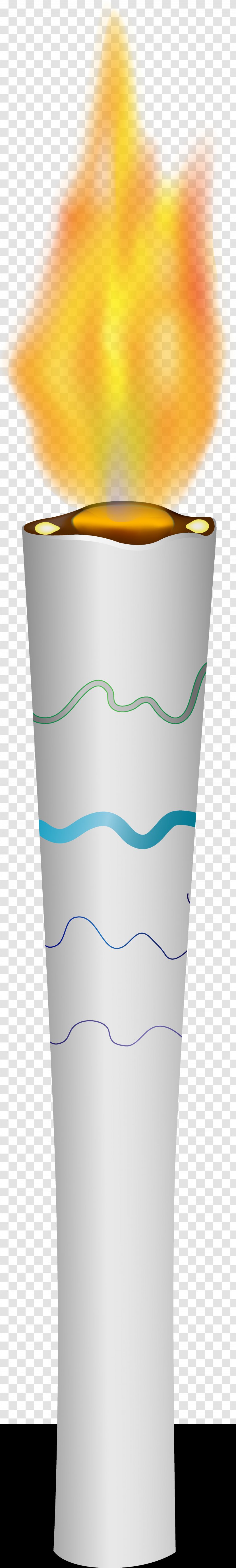 Ice Cream Cone - Rio Olympic Torch Transparent PNG