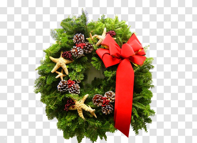Agway Of Cape Cod - Decor - Dennis Christmas Decoration WreathGreenery Transparent PNG
