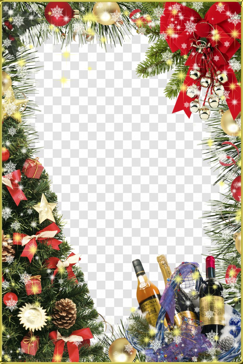 Christmas Tree Software Framework - Template - Picture Frame Transparent PNG