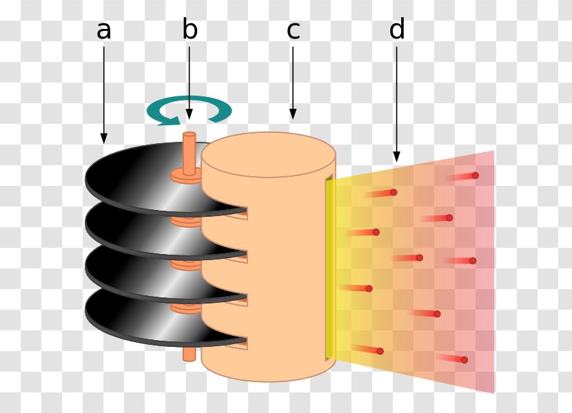 Nuclear Thermal Rocket Propulsion Reactor Engine - Cylinder - Fragmented Transparent PNG