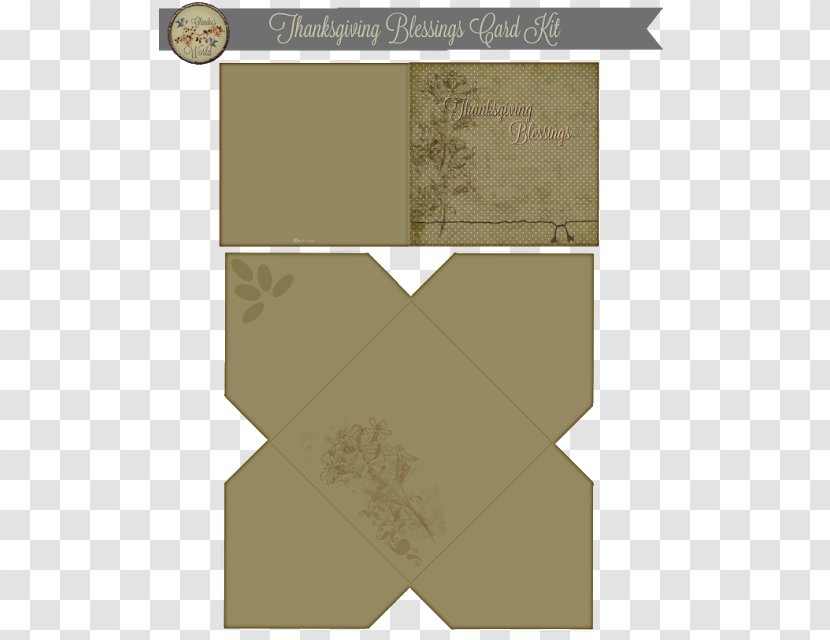 Paper Angle Font - Text - Thanksgiving Card Transparent PNG