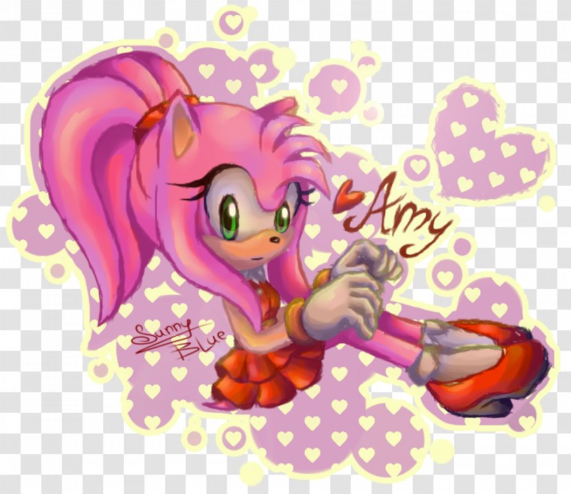 Amy Rose Sonic The Hedgehog Princess Sally Acorn Character - Silhouette - Leslie Transparent PNG