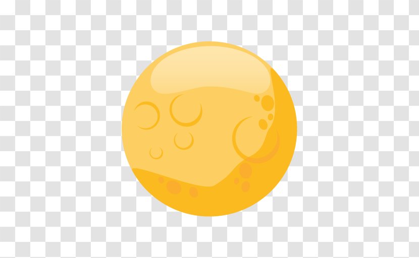 Yellow Clip Art - Smile - Cartoon Moon Transparent PNG