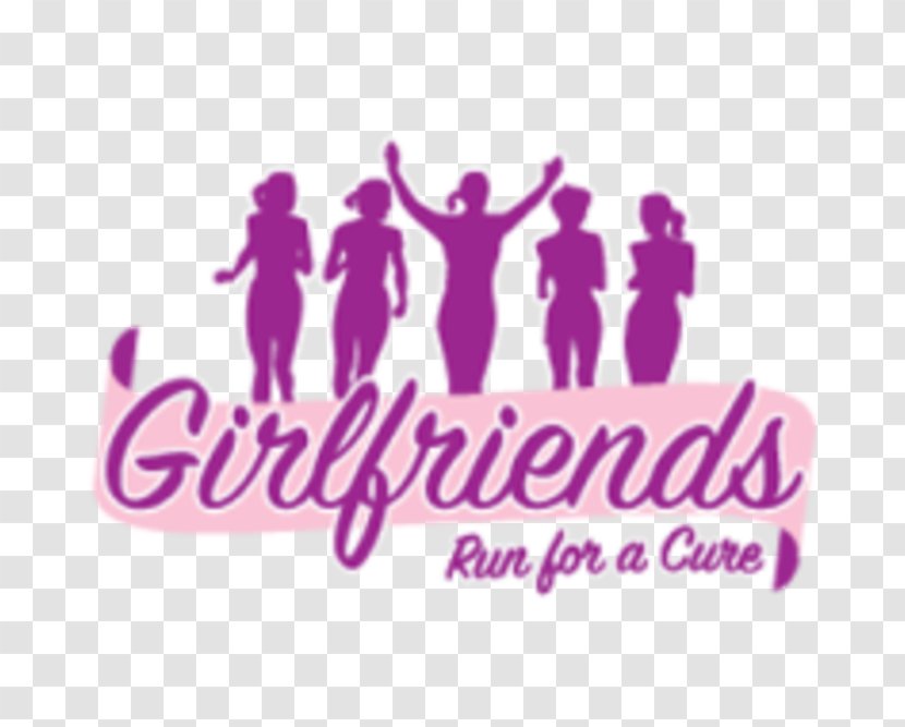Girlfriends Run For A Cure Half Marathon Brand Logo Cause Marketing Transparent PNG