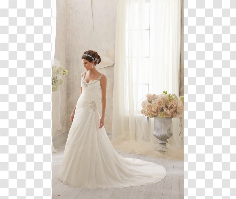 Wedding Dress Bride Formal Wear - Chiffon Transparent PNG